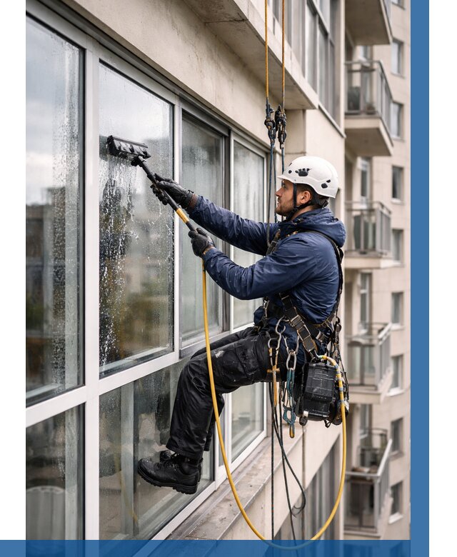 Мойка балконного остекления в Воткинске от 3626 р. | ВЫСОТНИК-Втк