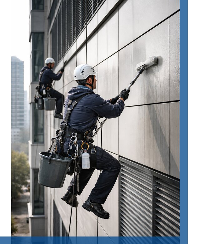 Мойка вентилируемого фасада в Воткинске от 259 р. | ВЫСОТНИК-Втк