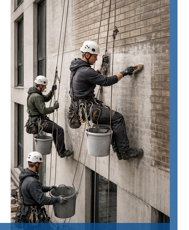 Удаление высолов с фасада в Воткинске от 259 р. | ВЫСОТНИК-Втк