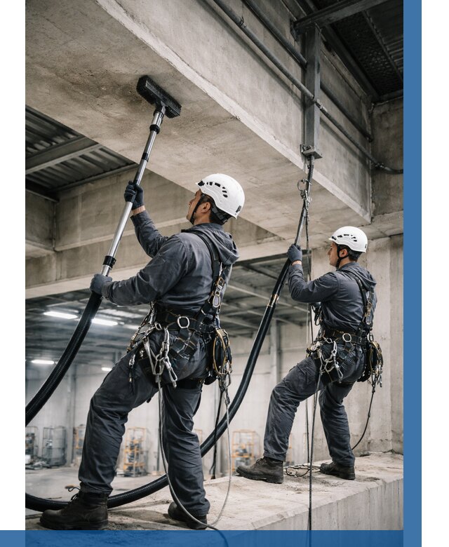 Обеспыливание потолочных конструкций в Воткинске от 259 р. |ВЫСОТНИК-Втк