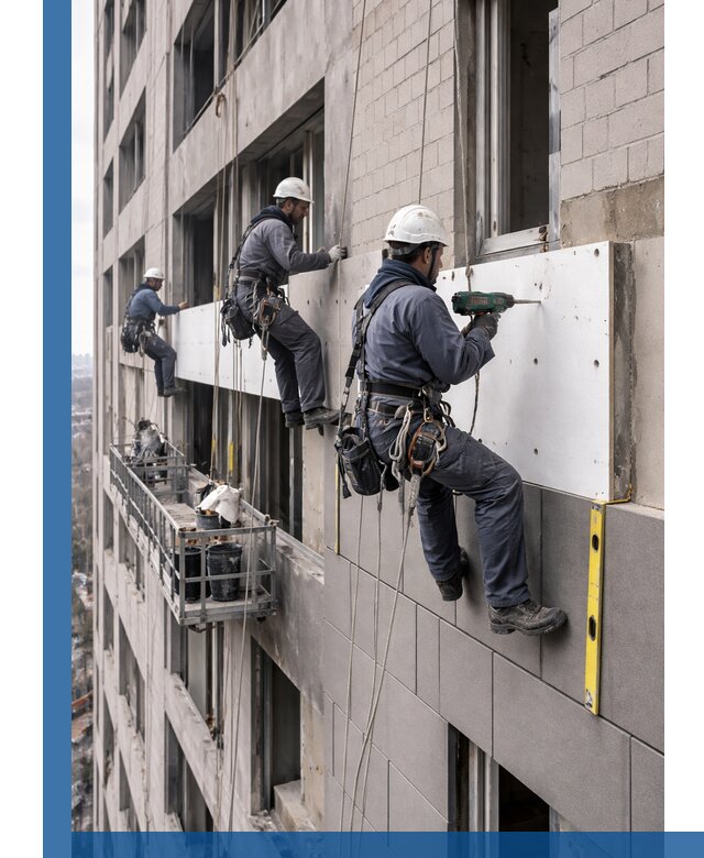 Монтаж фасадных термопанелей высокого качества в Воткинске