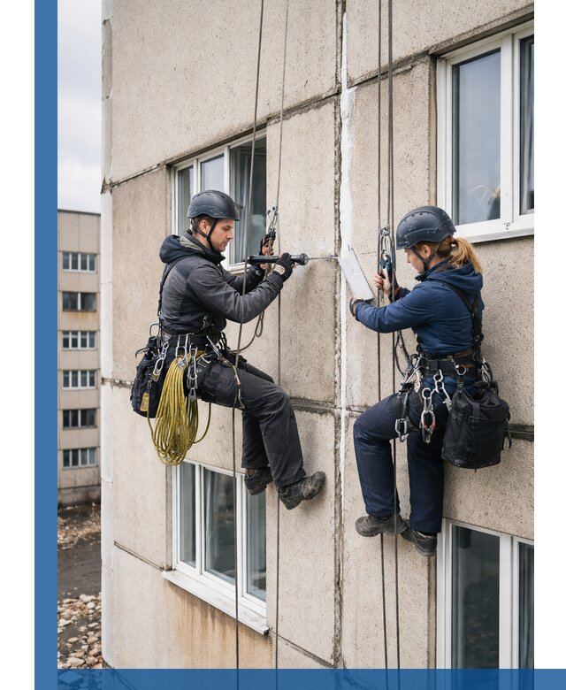 Герметизация межпанельных швов тёплым швом в Воткинске