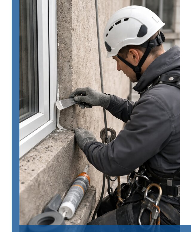 Герметизация монтажных швов окон в Воткинске с гарантией качества