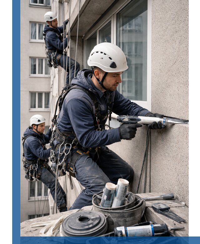 Герметизация швов лоджии в Воткинске профессионально и надежно