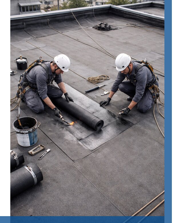 Ремонт мягкой кровли под ключ в Воткинске от 725 р. | ВЫСОТНИК-Втк