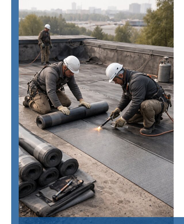 Монтаж мягкой кровли в Воткинске профессионально и надежно