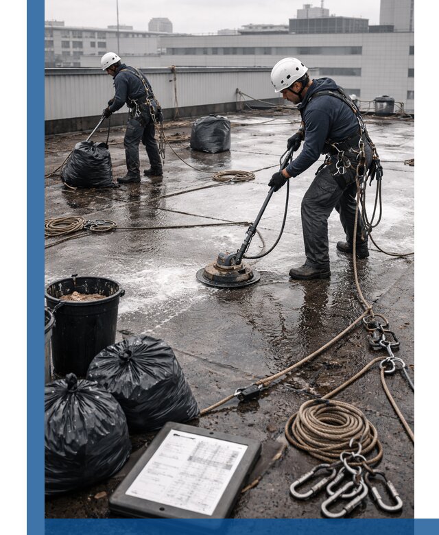 Плановая очистка кровли по графику в Воткинске для безопасности