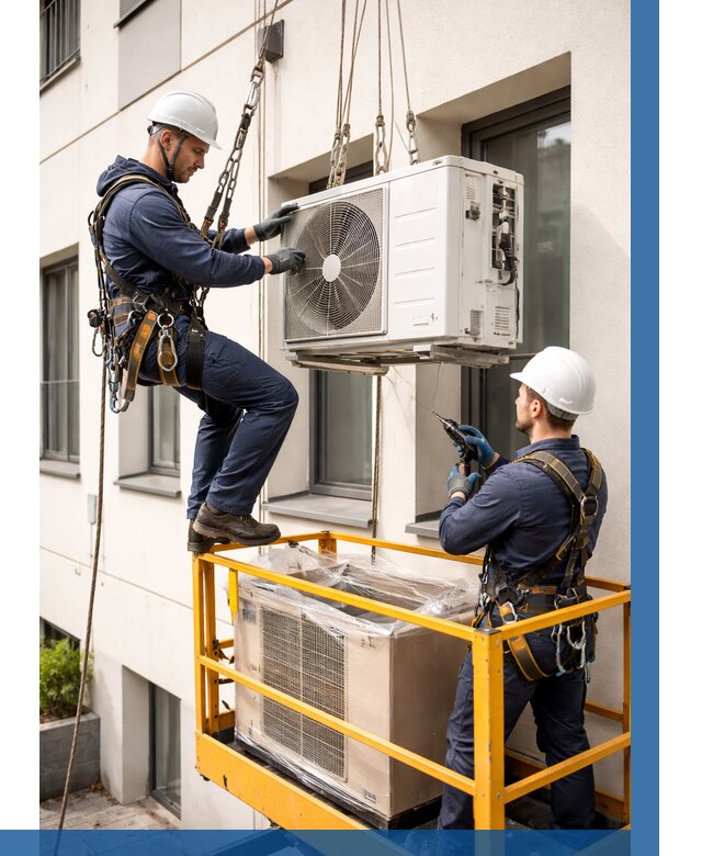 Демонтаж внешнего блока кондиционера в Воткинске от 3626 р. | ВЫСОТНИК-Втк