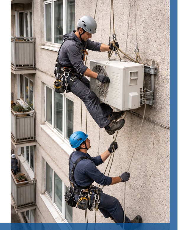 Перенос внешнего блока кондиционера в Воткинске от 9324 р.| ВЫСОТНИК-Втк