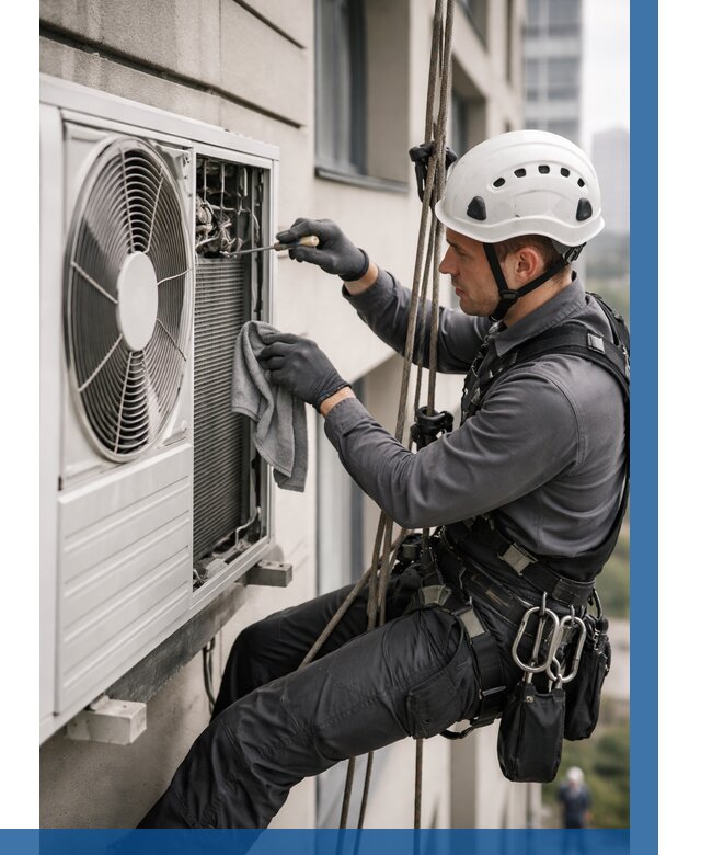 Обслуживание внешнего блока кондиционера в Воткинске от 2797 р.ВЫСОТНИК-Втк