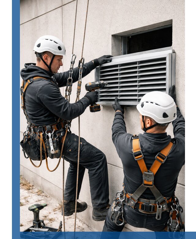 Монтаж вентиляционных решеток в Воткинске профессиональный сервис