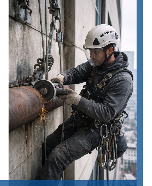 Резка металла на высоте в Воткинске по цене от 4662 р. | ВЫСОТНИК-Втк