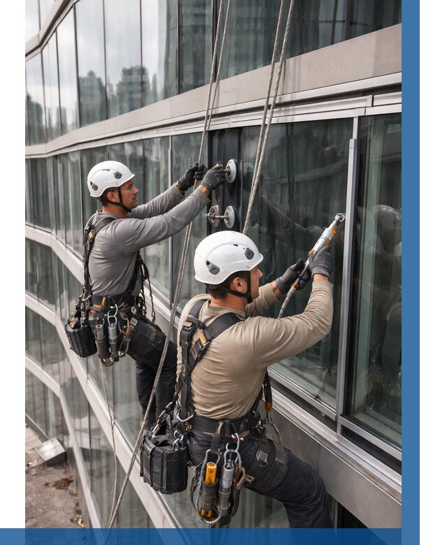 Радиусное остекление фасада в Воткинске от 12432 р. | ВЫСОТНИК-Втк