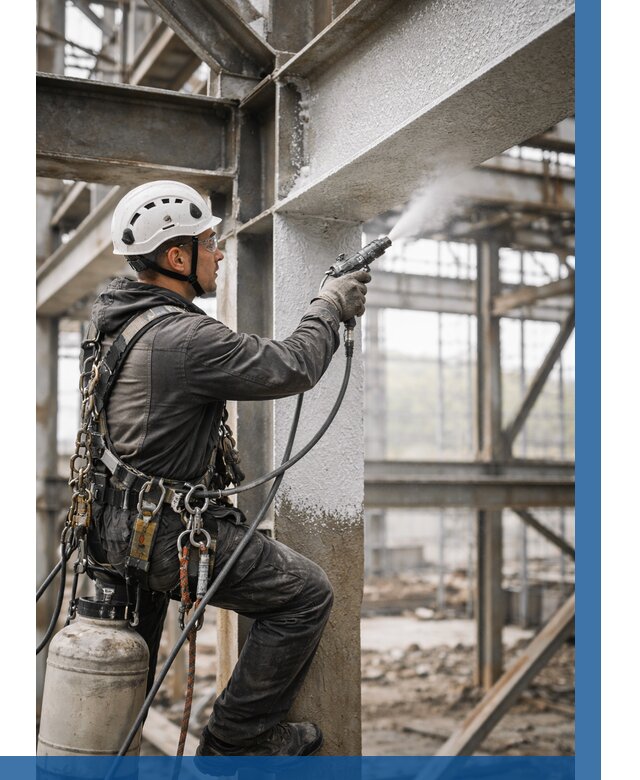 Огнезащита металлоконструкций от 777 р. | ВЫСОТНИК-Втк в Воткинске