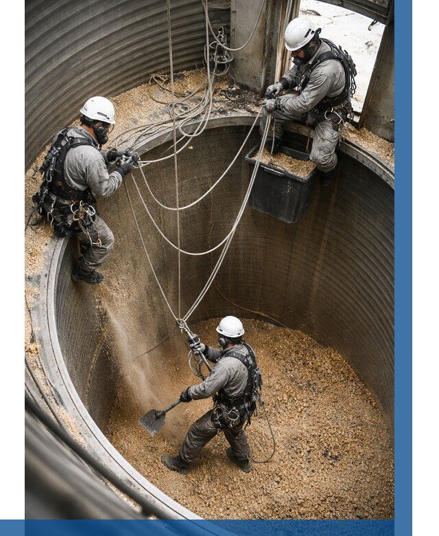 Чистка зерновых бункеров в Воткинске от 12432 р. | ВЫСОТНИК-Втк