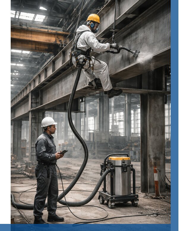 Обеспыливание конструкций в цехе в Воткинске от 4351 р. | ВЫСОТНИК-Втк