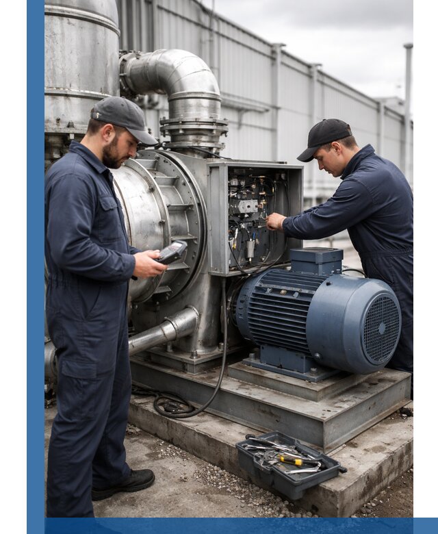 Техническое обслуживание промышленного оборудования в Воткинске