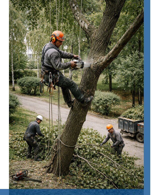 Кронирование деревьев в Воткинске от 6734 р. | ВЫСОТНИК-Втк