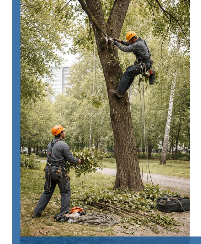 Санитарная обрезка деревьев в Воткинске, профессионально и безопасно