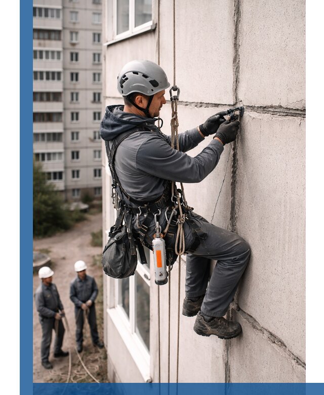 Обследование межпанельных швов и герметизация в Воткинске