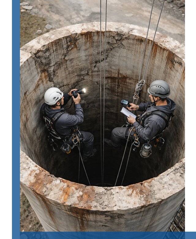 Обследование дымовой трубы: диагностика и оценка состояния в Воткинске