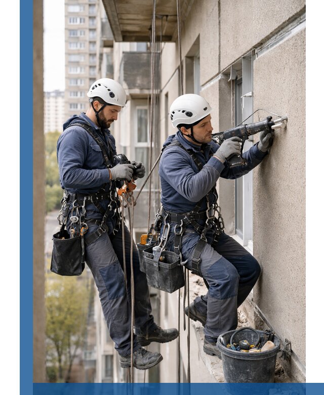 Промышленные альпинисты высотные работы и монтаж в Воткинске